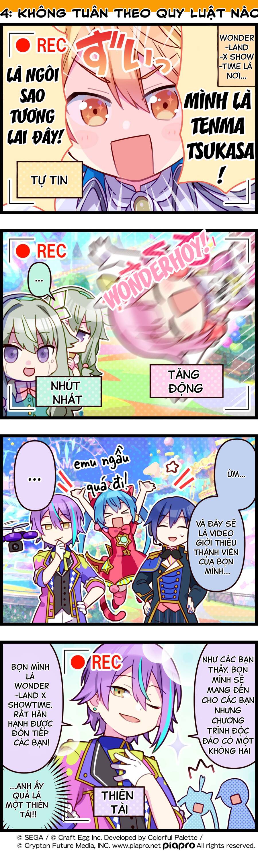 Sekai No 4Koma Chapter 4 - Trang 2