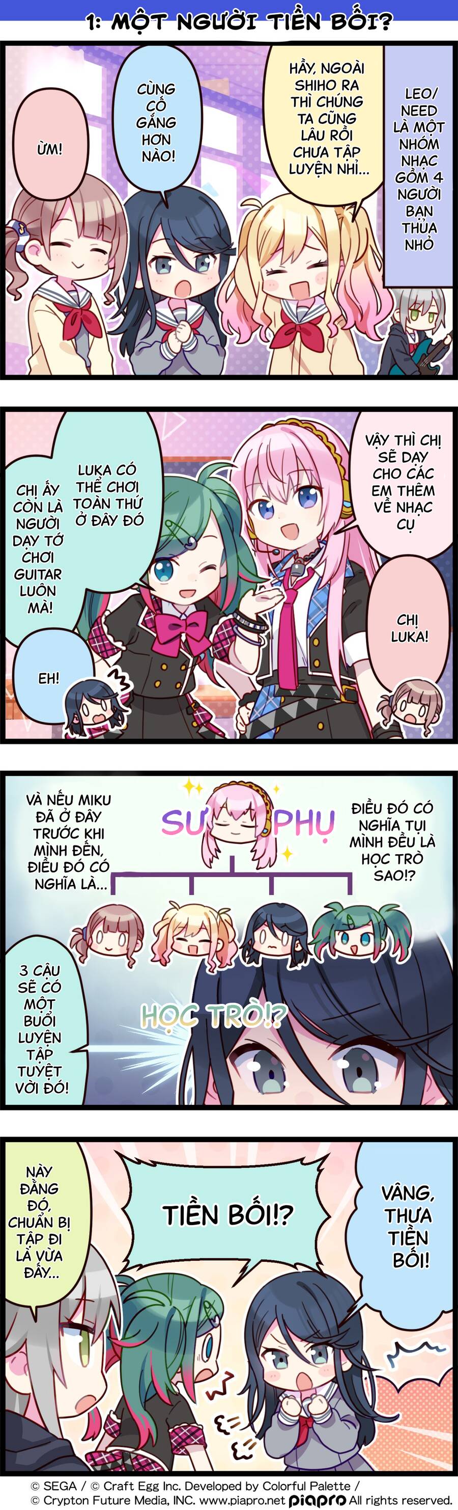 Sekai No 4Koma Chapter 1 - Trang 2