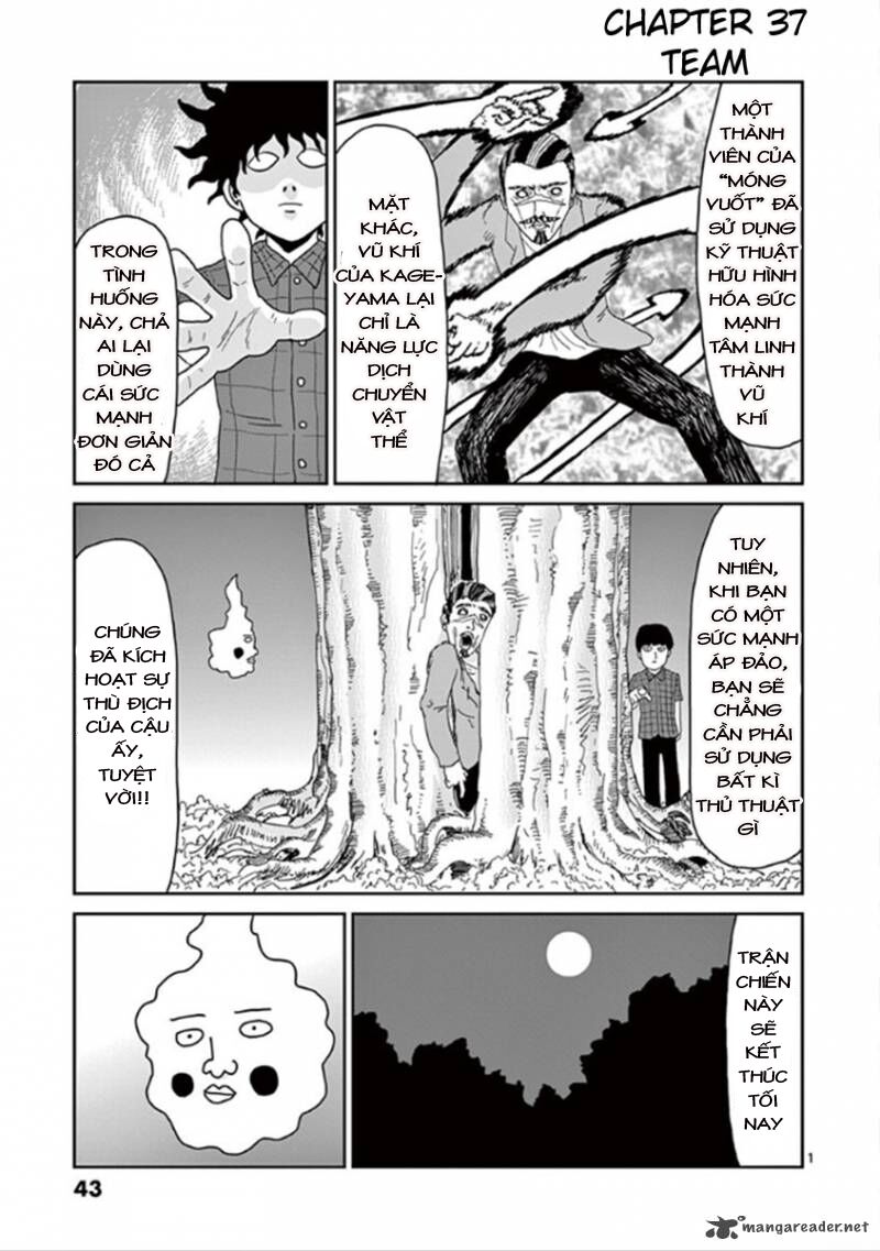 Mob Psycho 100 Chapter 37 - Trang 2