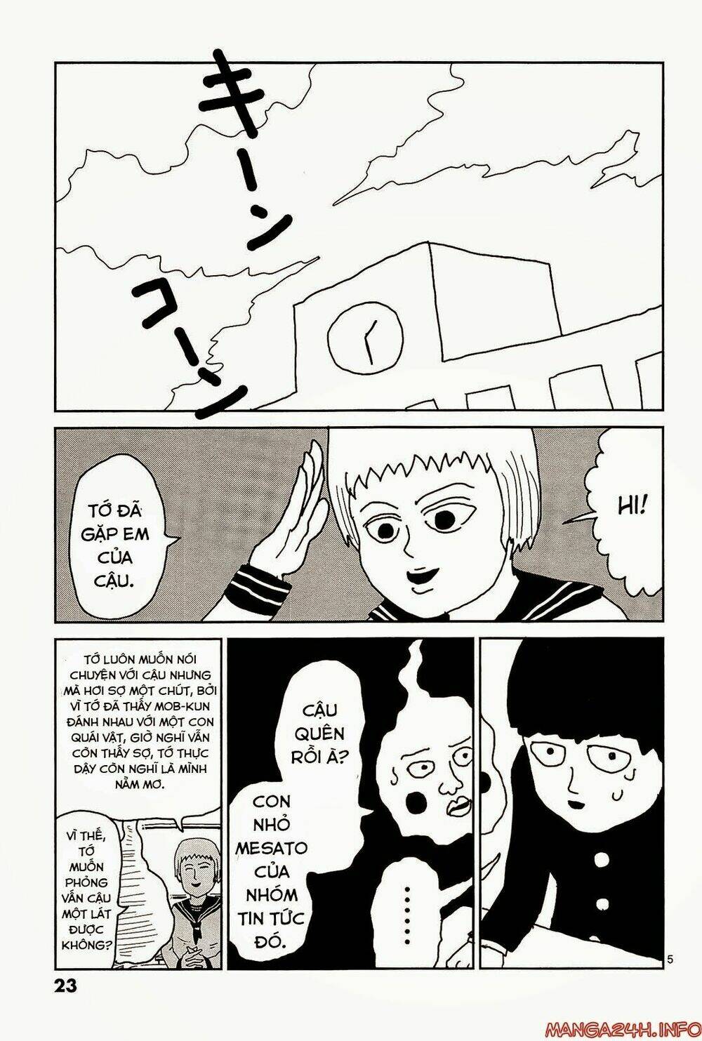 Mob Psycho 100 Chapter 11 - Trang 2