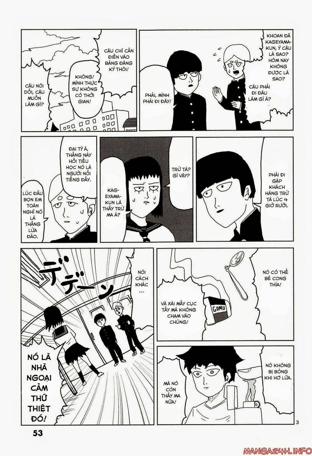 Mob Psycho 100 Chapter 4 - Trang 2