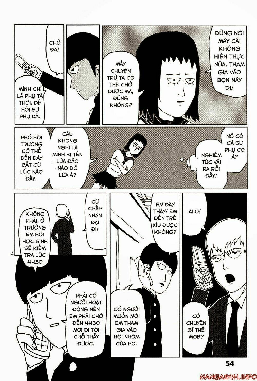 Mob Psycho 100 Chapter 4 - Trang 2