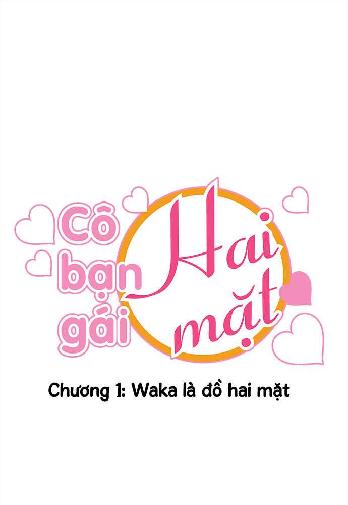 Waka-Chan Cô Bạn Gái Hai Mặt Chapter 1 - Trang 2