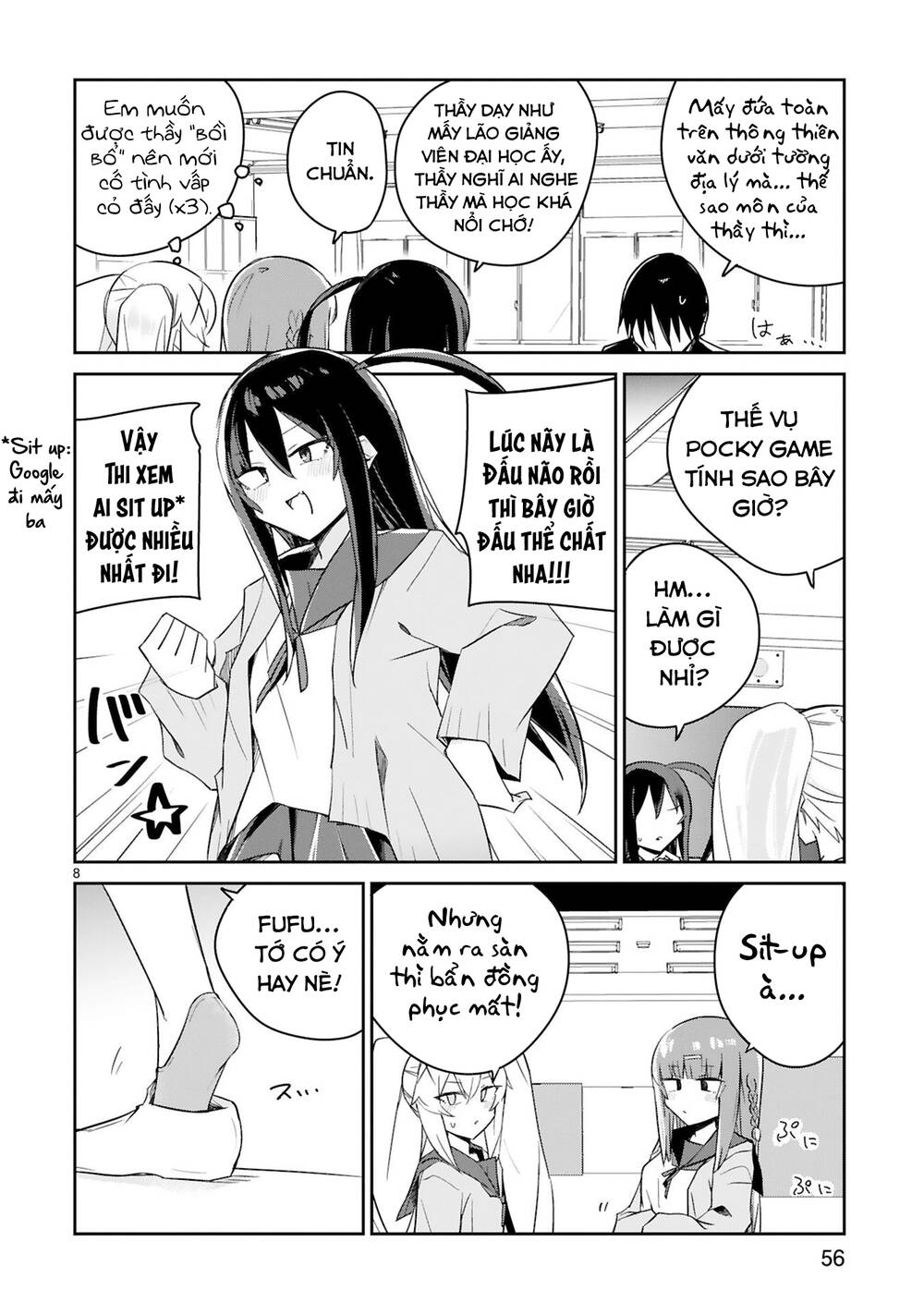 Zaako Zako Zako Zako Sensei (Sensei Tép Riu Tép Riu Tép Riu Tép Riuu) Chapter 4 - Trang 2