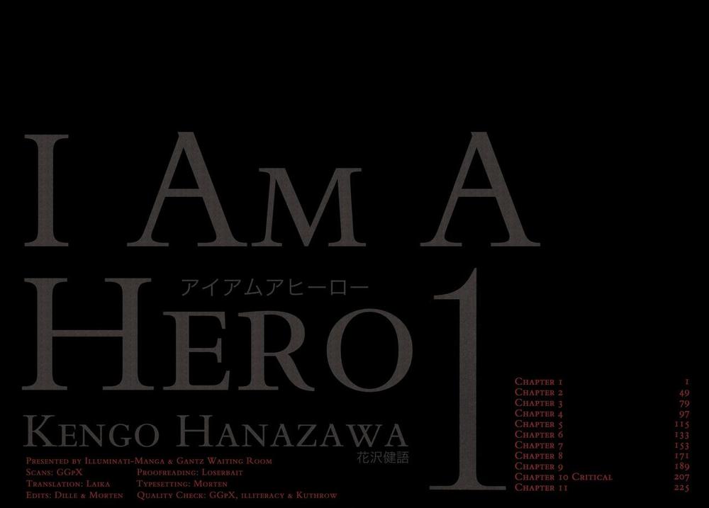 I Am A Hero Chapter 1 - Trang 2