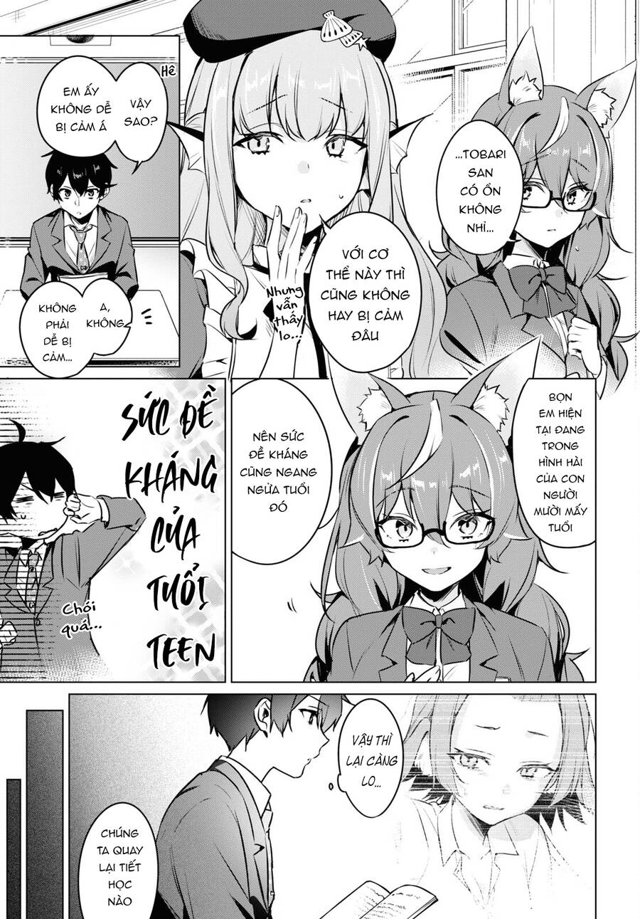 Jingai Kyoushitsu No Ningen-Girai Kyoushi: Hitoma-Sensei, Watashi-Tachi Ni Ningen O Oshiete Kuremasen Ka? Chapter 9 - Trang 2