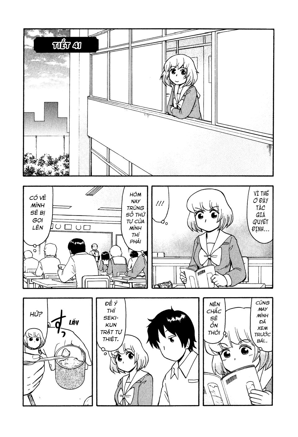 Tonari No Seki-Kun Chapter 41 - Trang 2