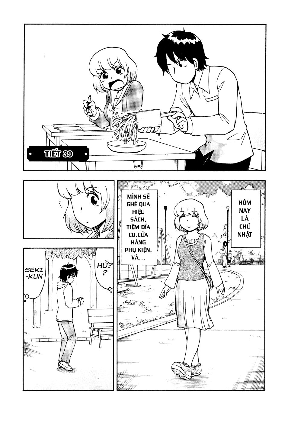 Tonari No Seki-Kun Chapter 39 - Trang 2