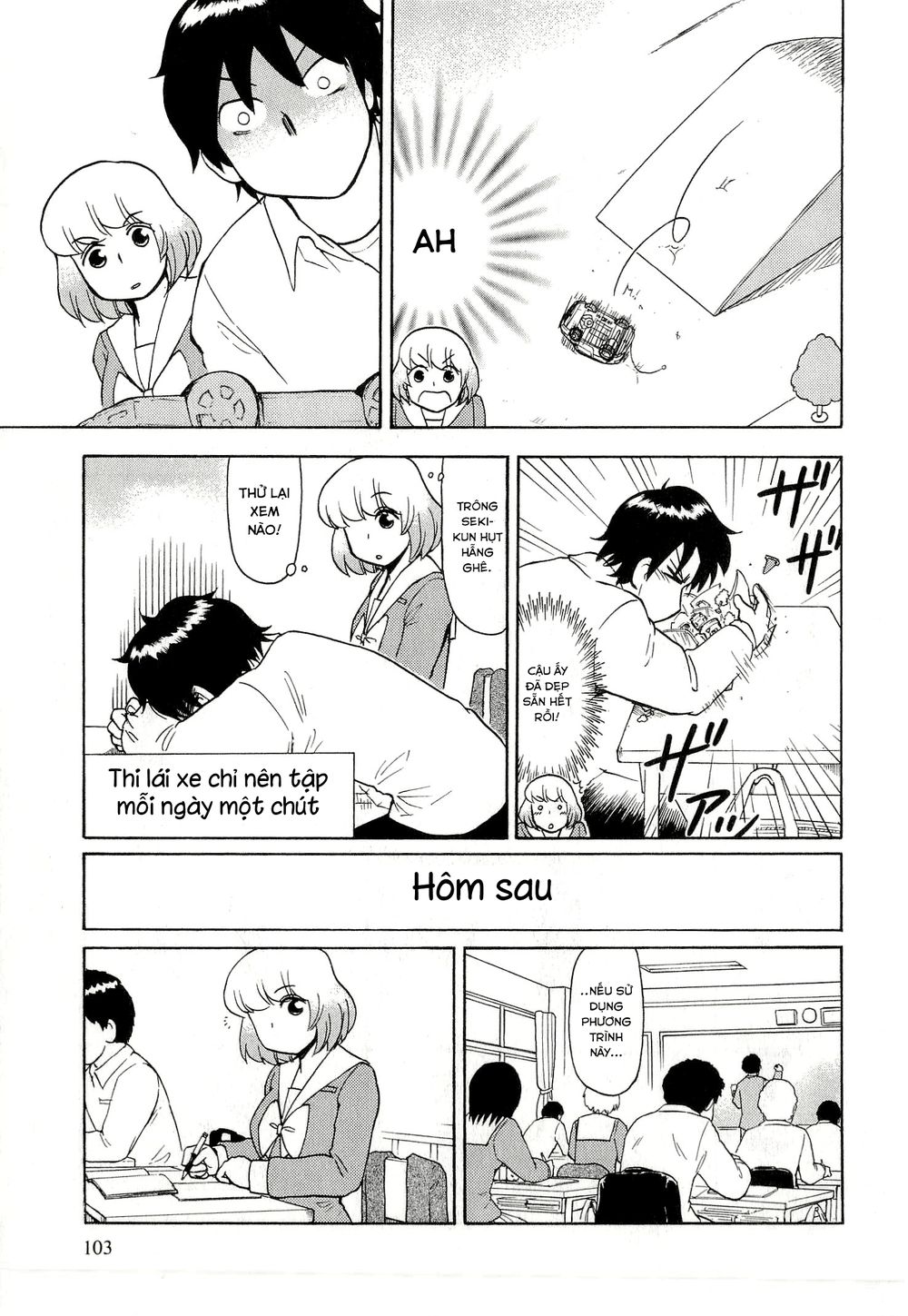 Tonari No Seki-Kun Chapter 37 - Trang 2