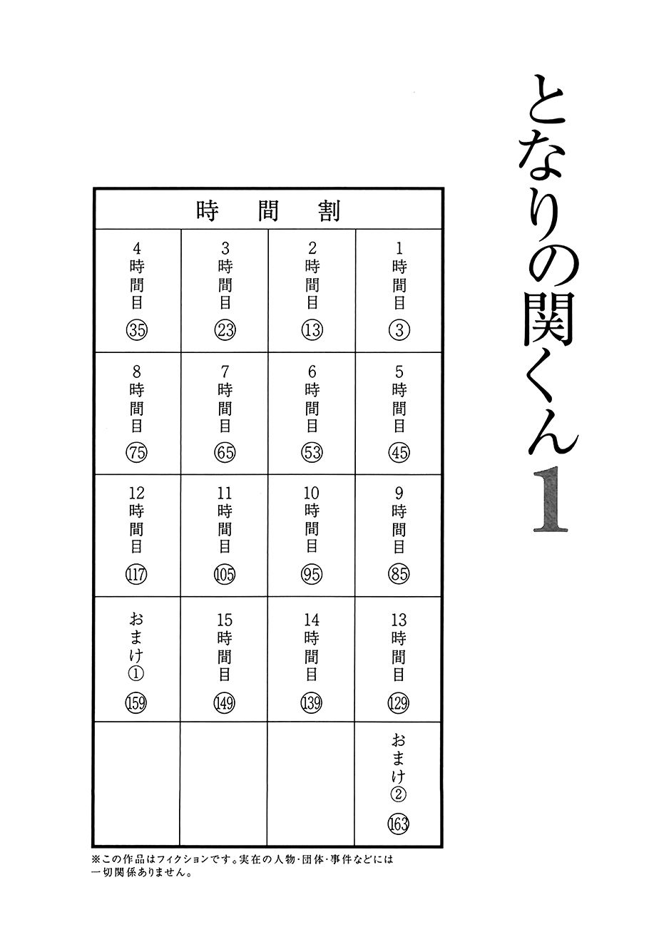 Tonari No Seki-Kun Chapter 1 - Trang 2