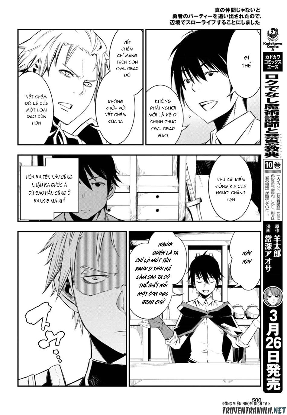 Shin No Nakama Janai To Yuusha No Party Wo Oidasareta Node, Henkyou De Slow Life Suru Koto Ni Shimashita Chapter 9 - Trang 2