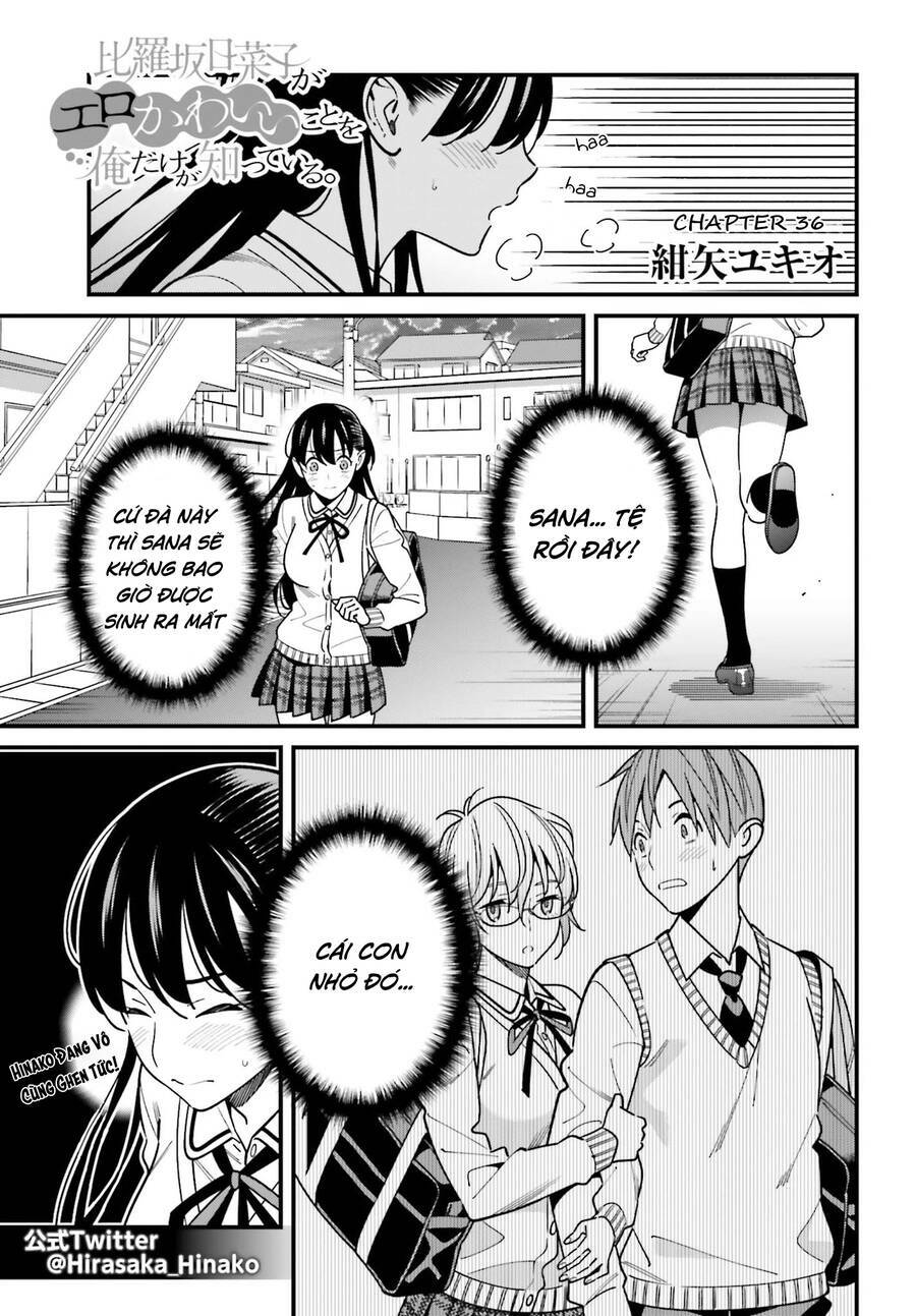 Hirasaka Hinako Ga Ero Kawaii Koto Wo Ore Dake Ga Shitteiru Chapter 36 - Trang 2