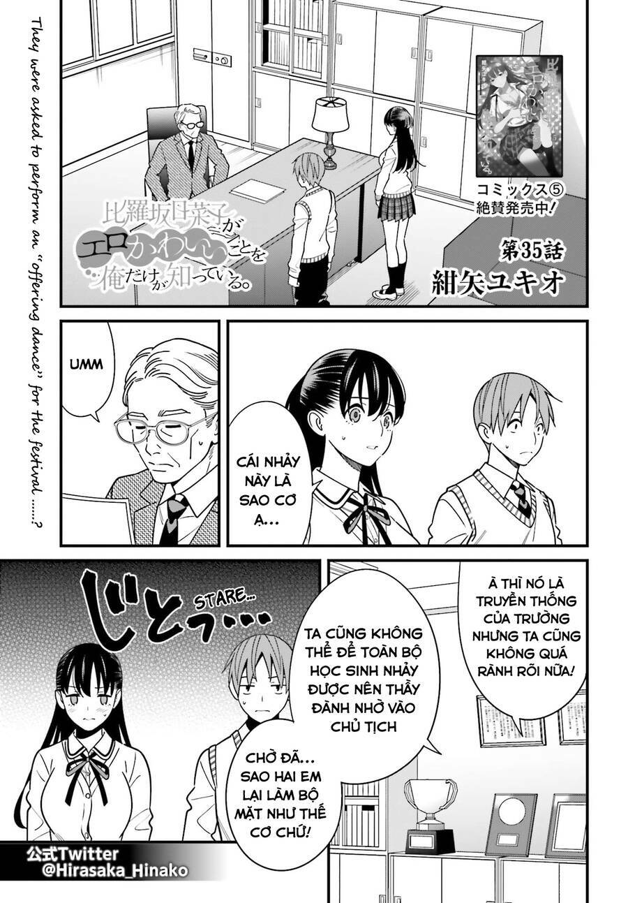 Hirasaka Hinako Ga Ero Kawaii Koto Wo Ore Dake Ga Shitteiru Chapter 35 - Trang 2