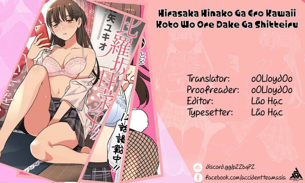 Hirasaka Hinako Ga Ero Kawaii Koto Wo Ore Dake Ga Shitteiru Chapter 18 - Trang 2