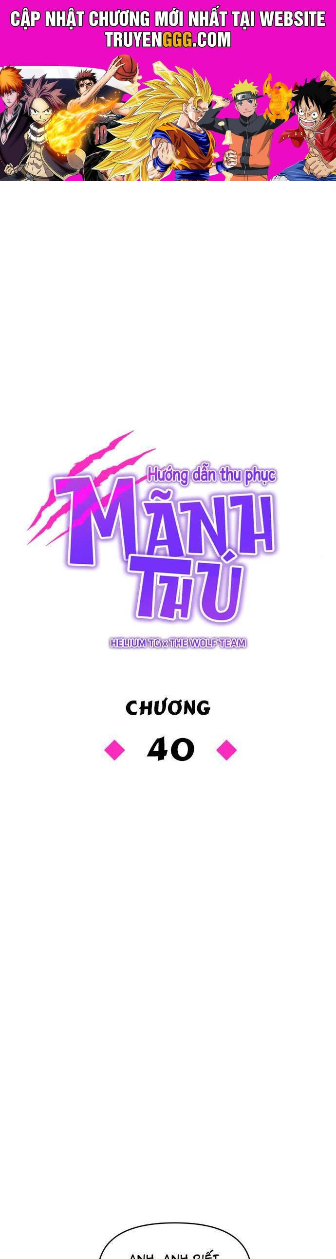 Hướng Dẫn Thu Phục Mãnh Thú Chapter 40 - Trang 2