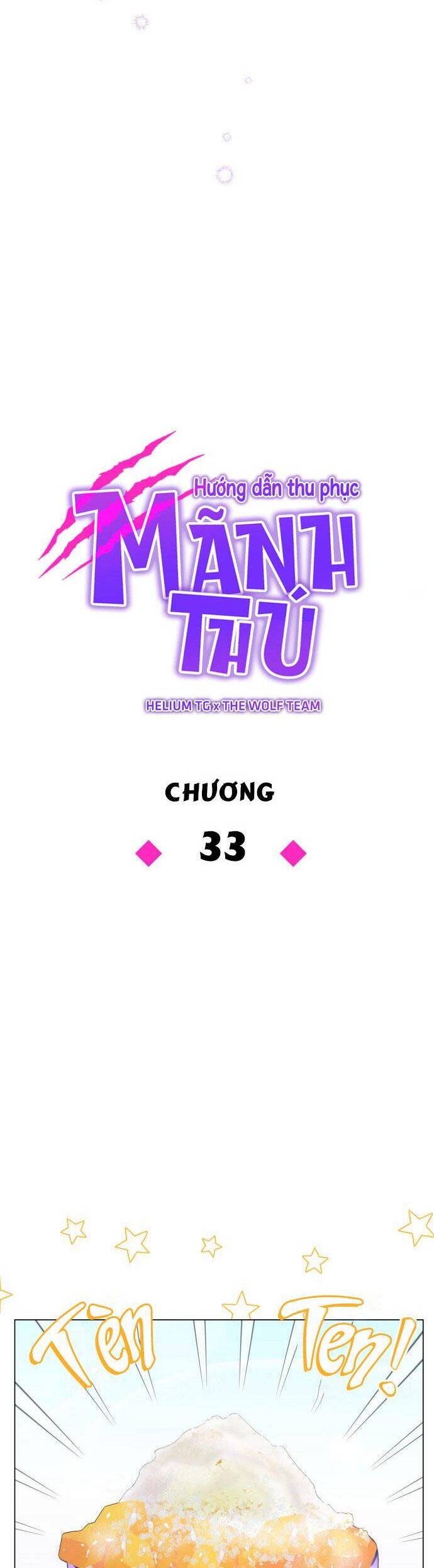 Hướng Dẫn Thu Phục Mãnh Thú Chapter 33 - Trang 2