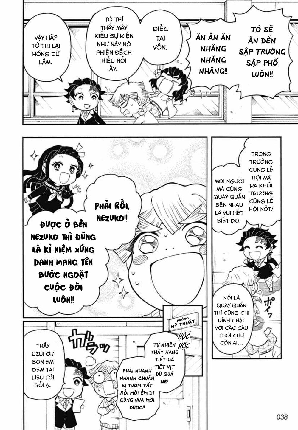 Spin-Off Học Viện Kimetsu! Chapter 28 - Trang 2