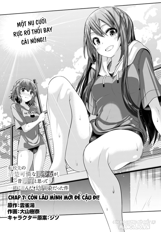 Tenkosaki: The Neat And Pretty Girl At My New School Is A Childhood Friend Of Mine Who I Thought Was A Boy Chapter 7 - Trang 2