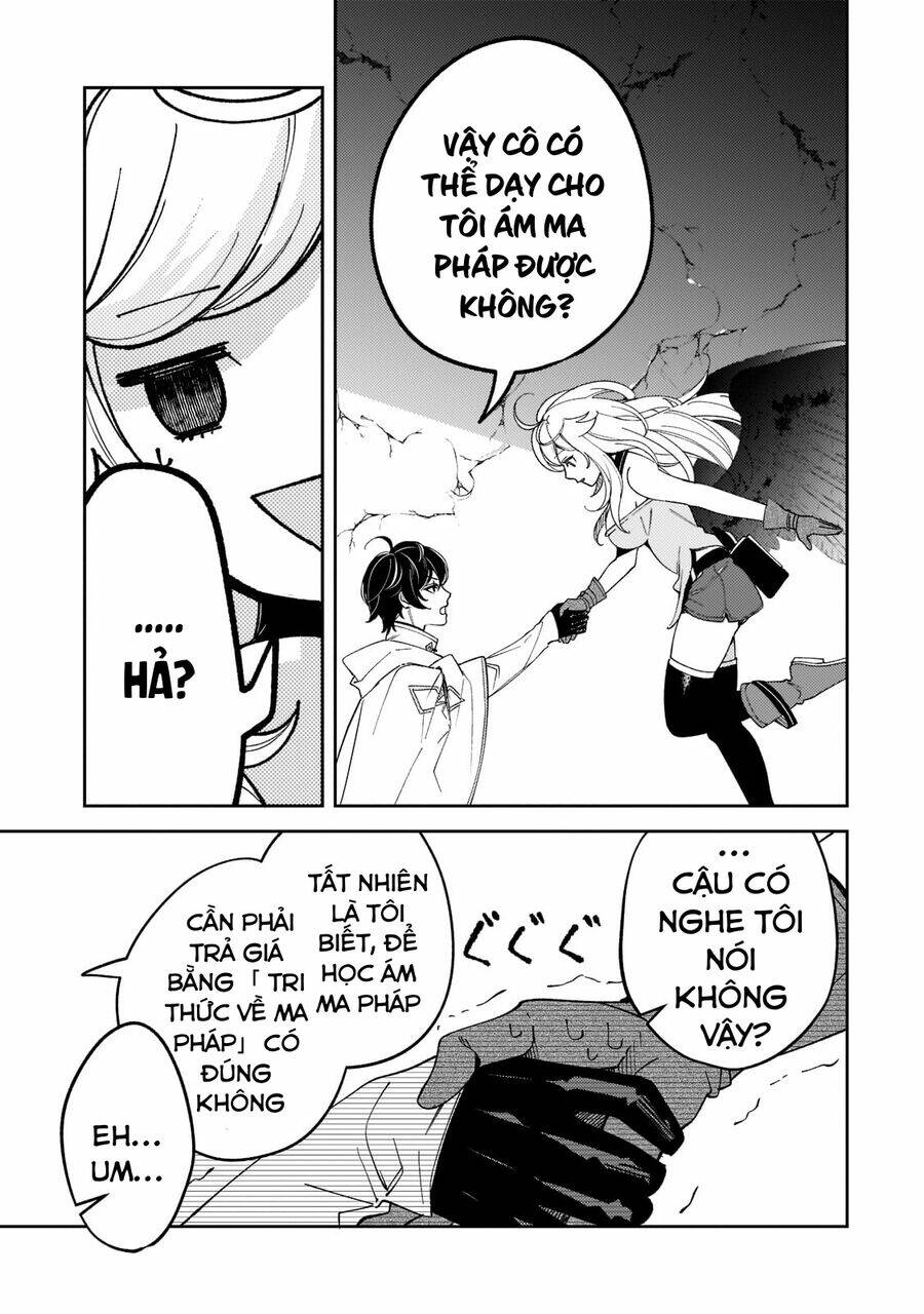 Kurotonbi No Seija ~Tsuihou Sareta Kaifuku Jutsushi Wa, Ariamaru Maryoku De Yami Mahou Wo Kiwameru Chapter 5 - Trang 2