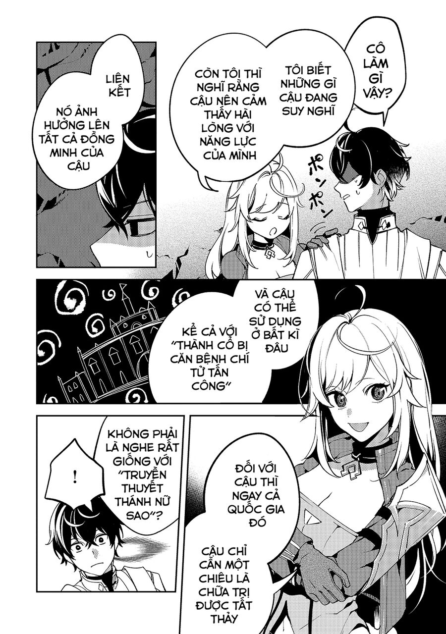 Kurotonbi No Seija ~Tsuihou Sareta Kaifuku Jutsushi Wa, Ariamaru Maryoku De Yami Mahou Wo Kiwameru Chapter 4.3 - Trang 2