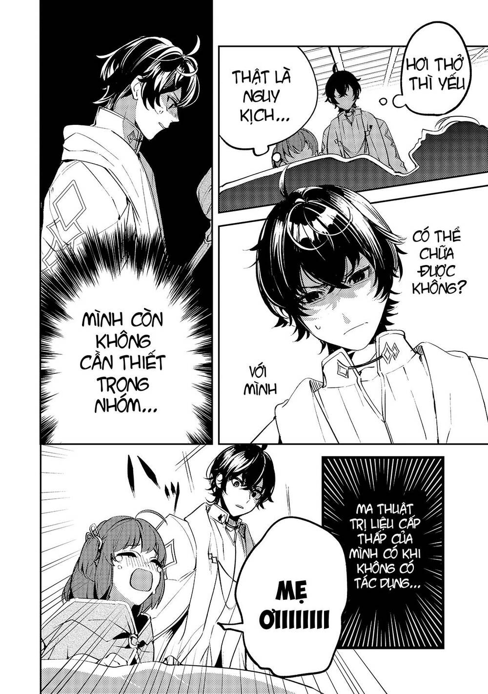 Kurotonbi No Seija ~Tsuihou Sareta Kaifuku Jutsushi Wa, Ariamaru Maryoku De Yami Mahou Wo Kiwameru Chapter 1 - Trang 2