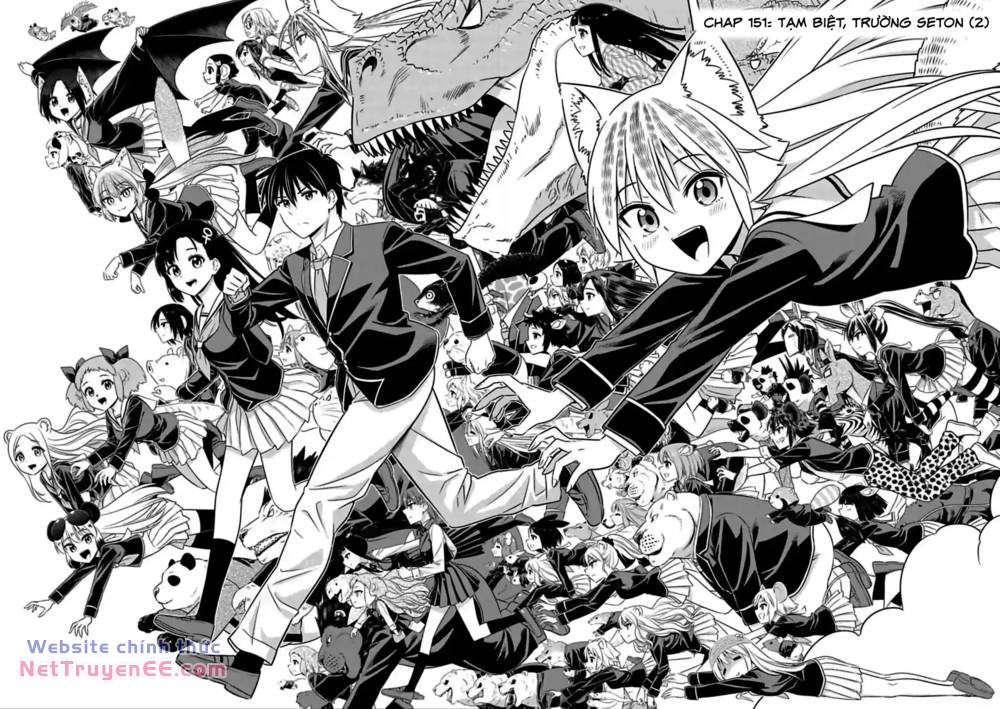 Murenase! Shiiton Gakuen Chapter 151 - Trang 2