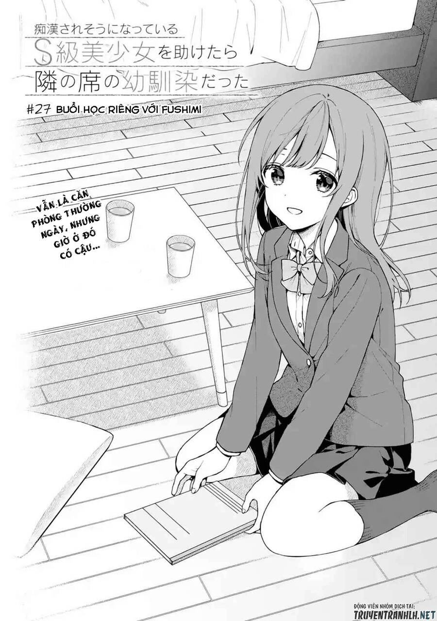 Chikan Saresou Ni Natteiru S-Kyuu Bishoujo Wo Tasuketara Tonari No Seki No Osananajimi Datta Chapter 27 - Trang 2