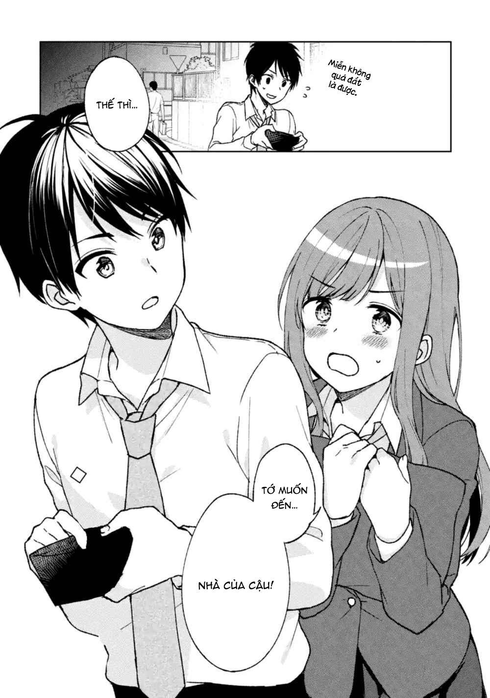 Chikan Saresou Ni Natteiru S-Kyuu Bishoujo Wo Tasuketara Tonari No Seki No Osananajimi Datta Chapter 4 - Trang 2