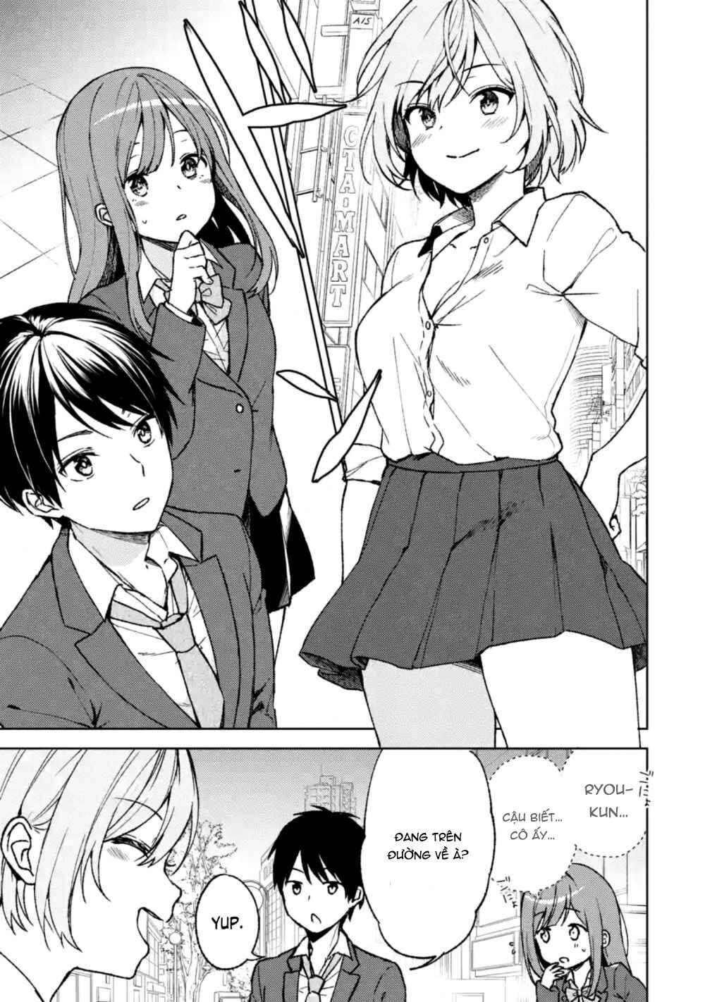 Chikan Saresou Ni Natteiru S-Kyuu Bishoujo Wo Tasuketara Tonari No Seki No Osananajimi Datta Chapter 4 - Trang 2