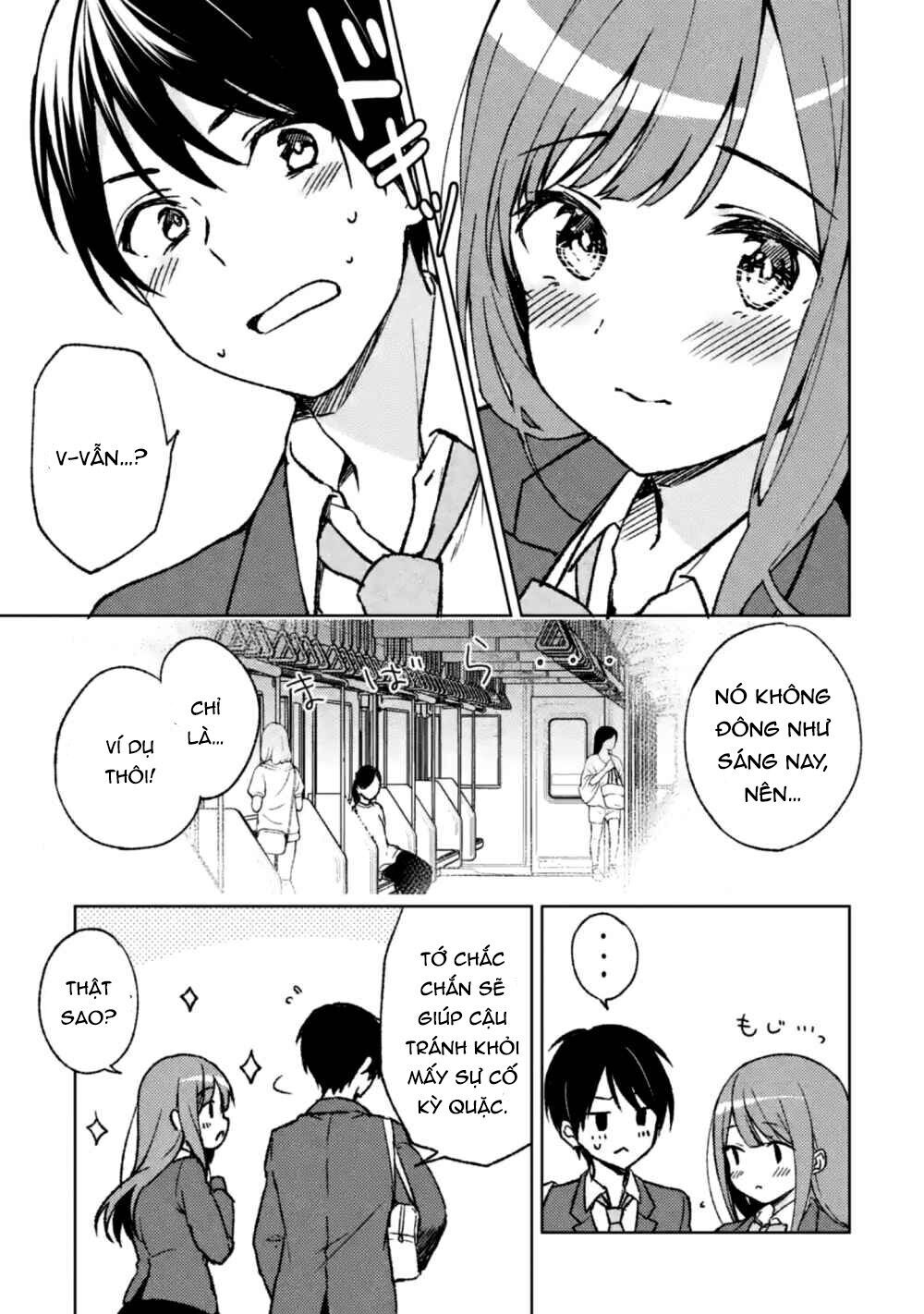 Chikan Saresou Ni Natteiru S-Kyuu Bishoujo Wo Tasuketara Tonari No Seki No Osananajimi Datta Chapter 3 - Trang 2