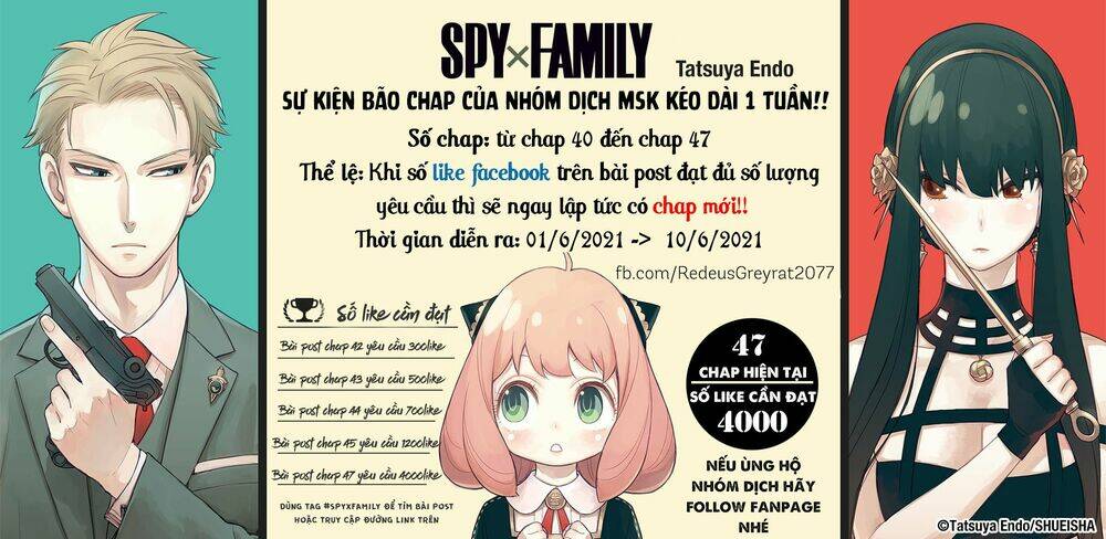 Gia Đình Điệp Viên Chapter 47 - Trang 2