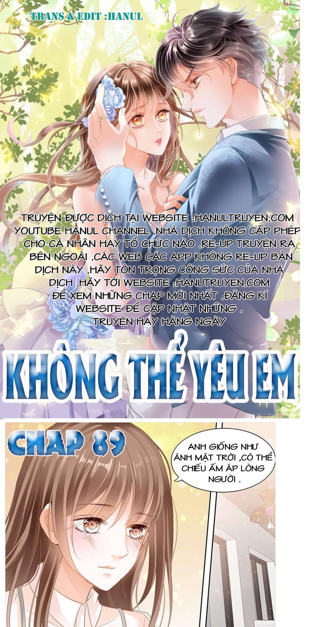 Không Thể Yêu Em Chapter 89 - Trang 2