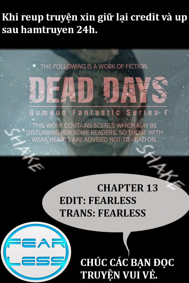 Dead Days Chapter 13 - Trang 2