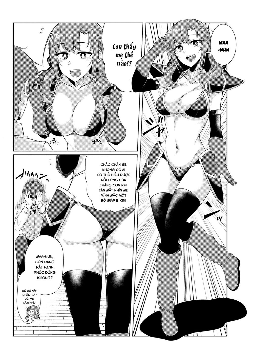 Tsuujou Kougeki Ga Zentai Kougeki De Ni-Kai Kougeki No Okaasan Wa Sukidesu Ka? Chapter 16 - Trang 2