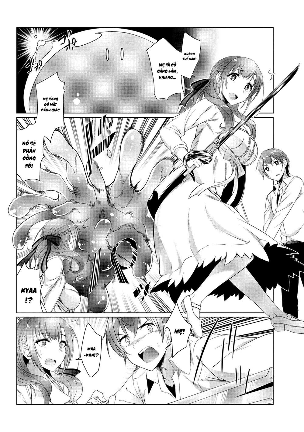 Tsuujou Kougeki Ga Zentai Kougeki De Ni-Kai Kougeki No Okaasan Wa Sukidesu Ka? Chapter 14 - Trang 2