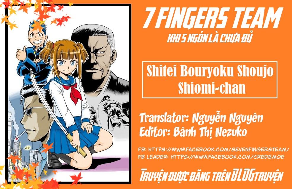 Shitei Bouryoku Shoujo Shiomi-Chan Chapter 8 - Trang 2