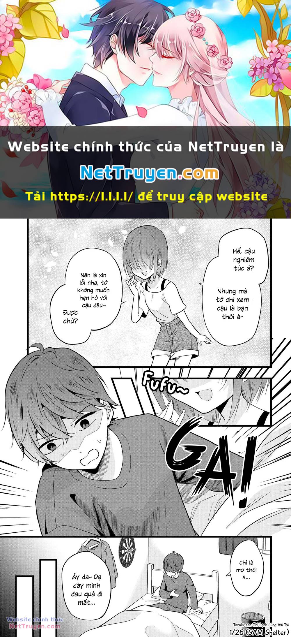 Tozaki-San Chỉ Lạnh Lùng Với Tôi Chapter 4 - Trang 2