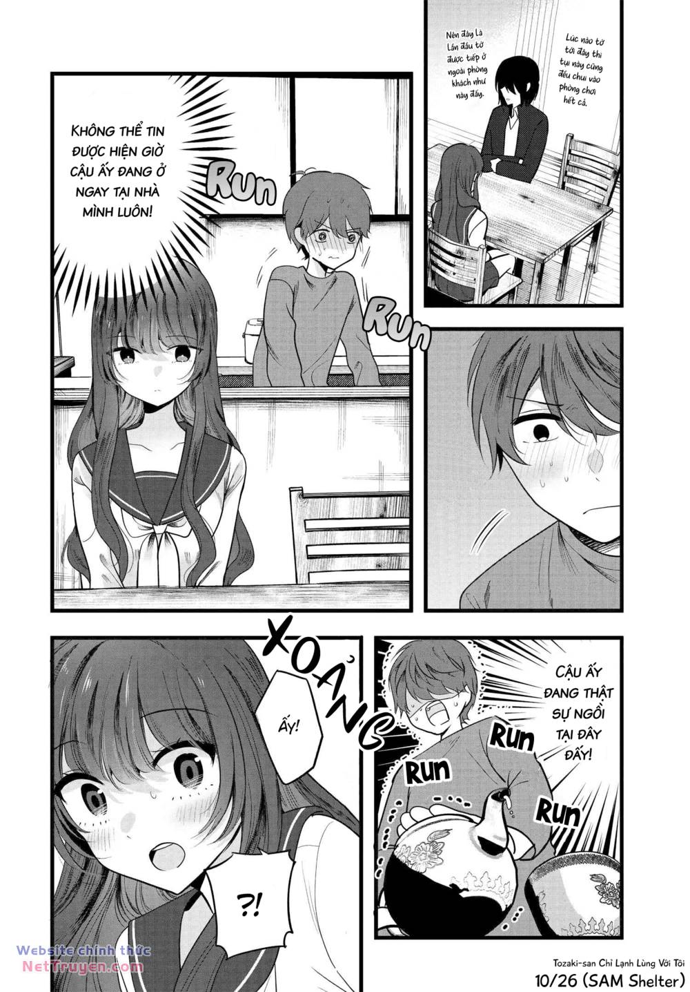 Tozaki-San Chỉ Lạnh Lùng Với Tôi Chapter 4 - Trang 2