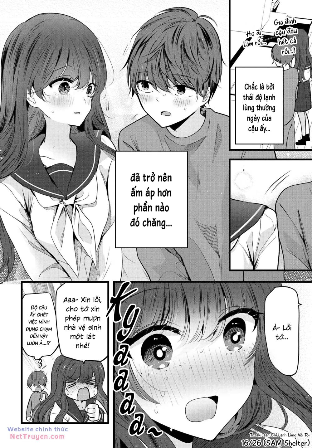 Tozaki-San Chỉ Lạnh Lùng Với Tôi Chapter 4 - Trang 2