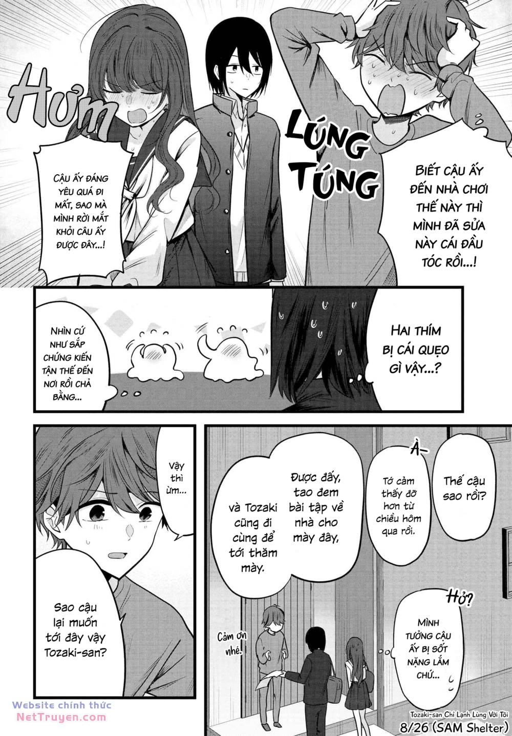 Tozaki-San Chỉ Lạnh Lùng Với Tôi Chapter 4 - Trang 2