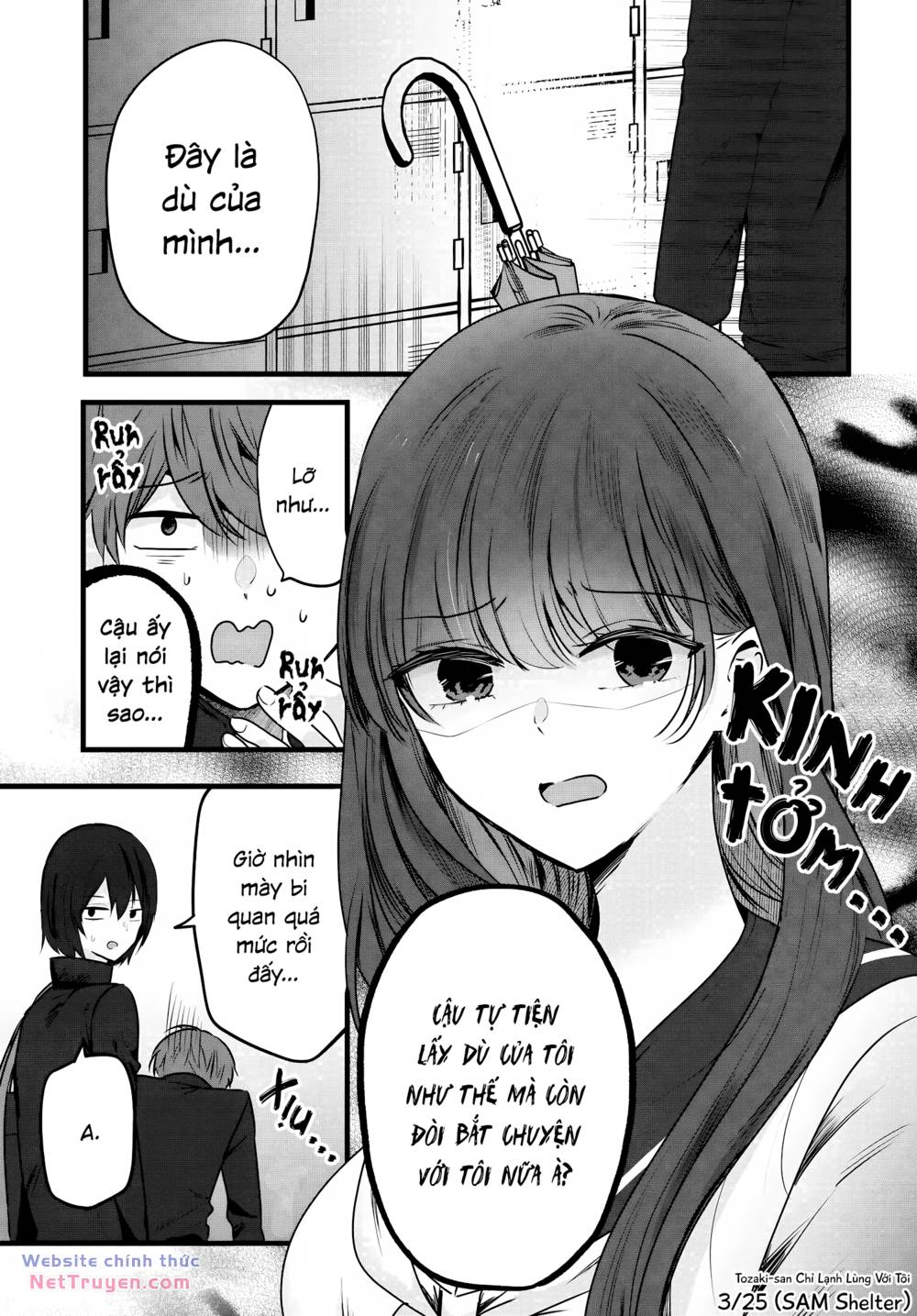 Tozaki-San Chỉ Lạnh Lùng Với Tôi Chapter 3 - Trang 2