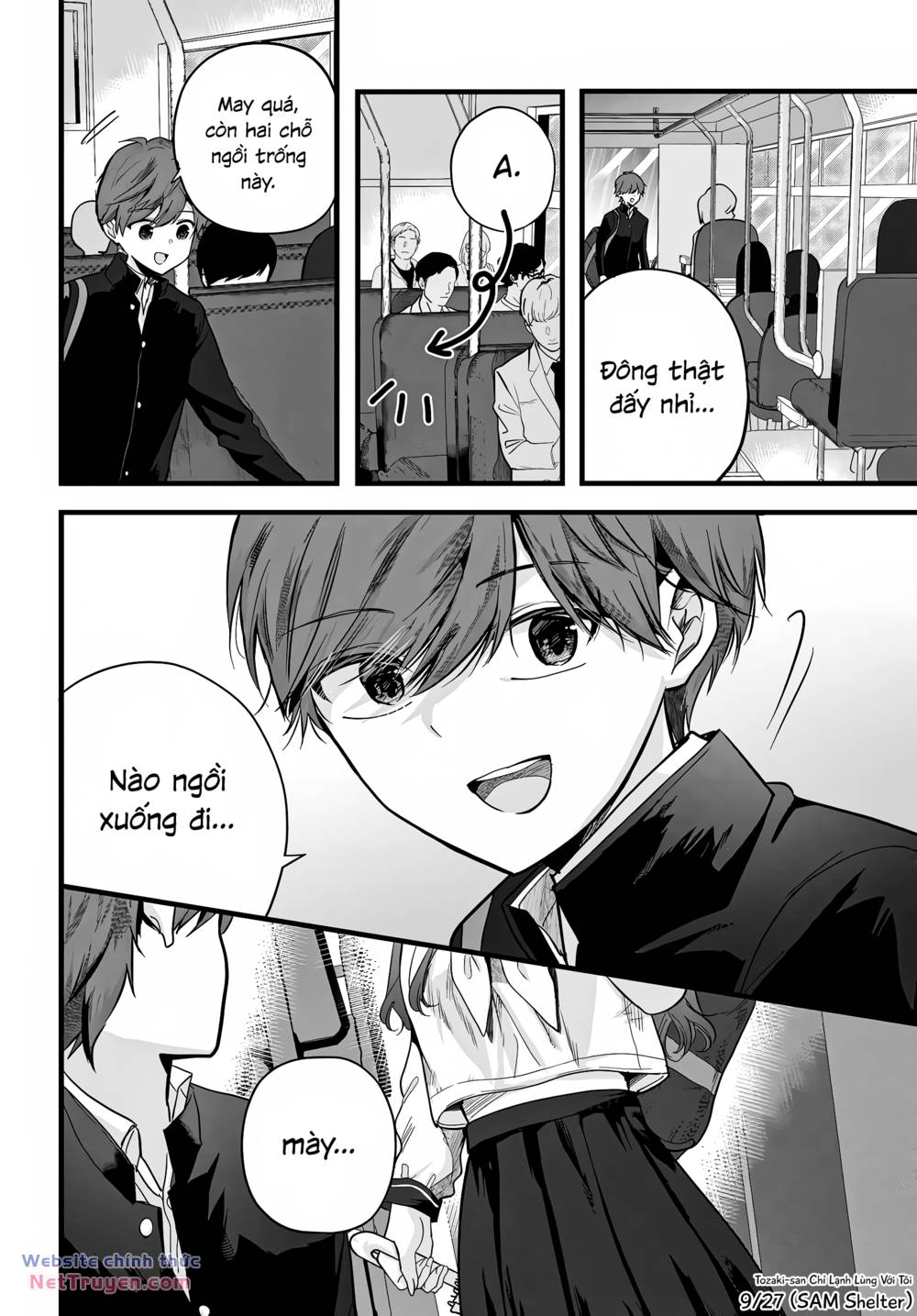 Tozaki-San Chỉ Lạnh Lùng Với Tôi Chapter 1 - Trang 2