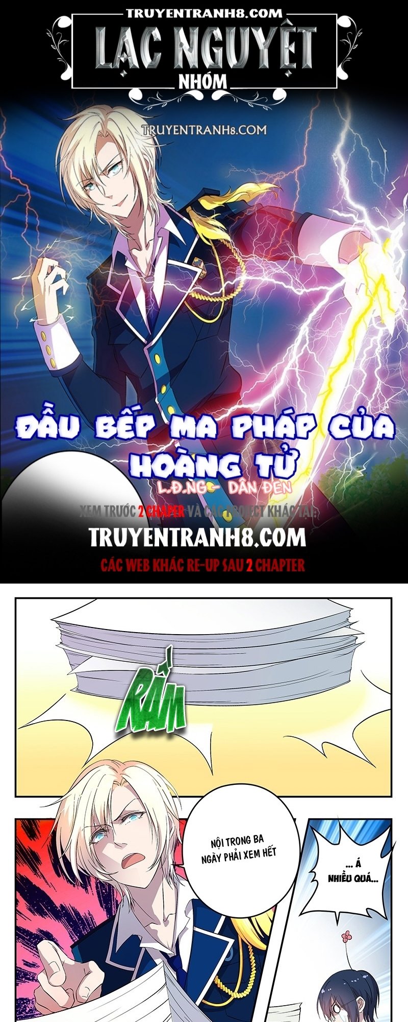 Đầu Bếp Ma Pháp Của Hoàng Tử Chapter 4 - Trang 2