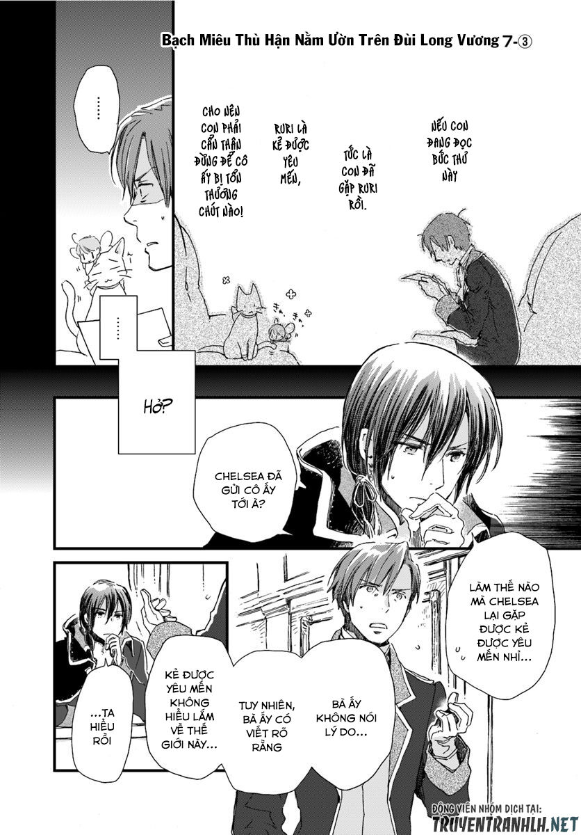 Fukushuu Wo Chikatta Shironeko Wa Ryuuou No Hiza No Jou De Damin Wo Musaboru Chapter 7 - Trang 2