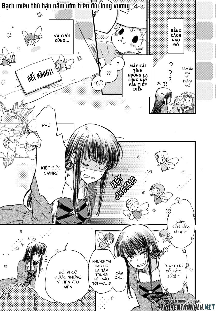 Fukushuu Wo Chikatta Shironeko Wa Ryuuou No Hiza No Jou De Damin Wo Musaboru Chapter 4 - Trang 2