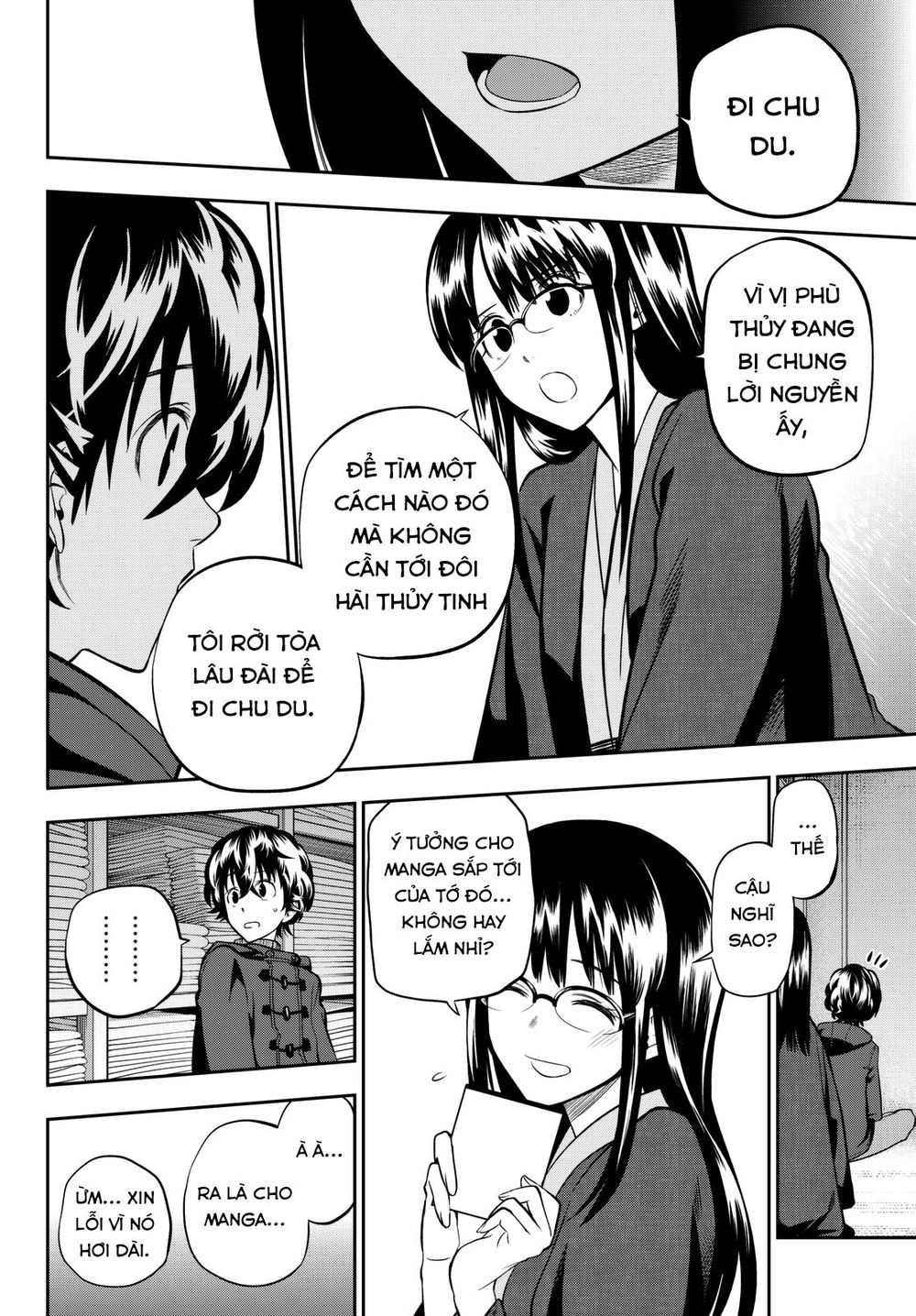 Hoshino, Me O Tsubutte Chapter 61 - Trang 2