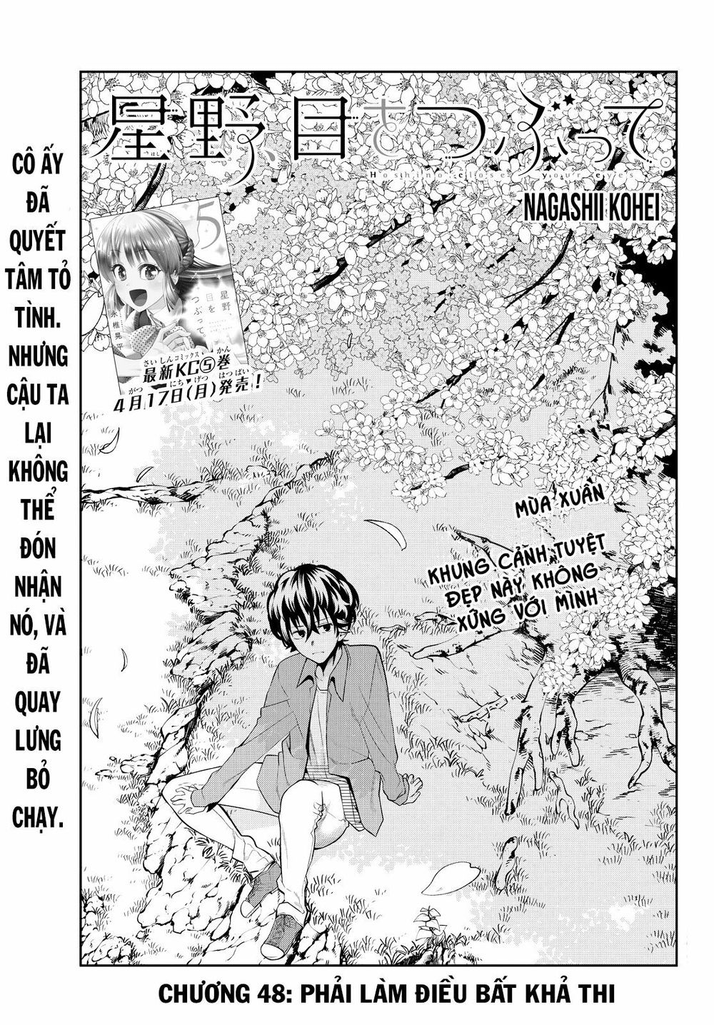 Hoshino, Me O Tsubutte Chapter 48 - Trang 2