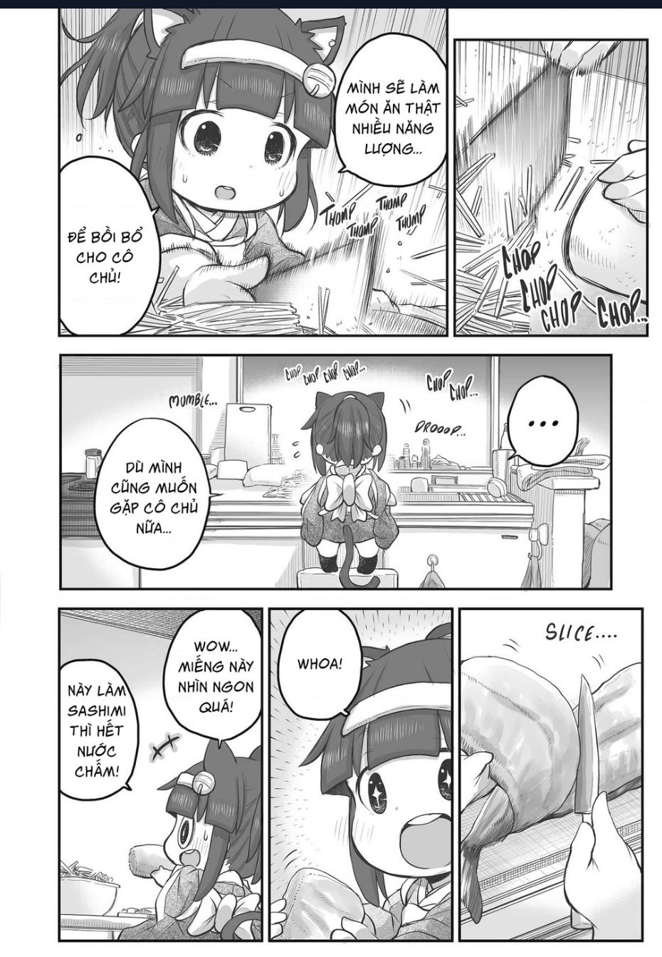 Miss Shachiku And The Little Baby Ghost Chapter 85 - Trang 2