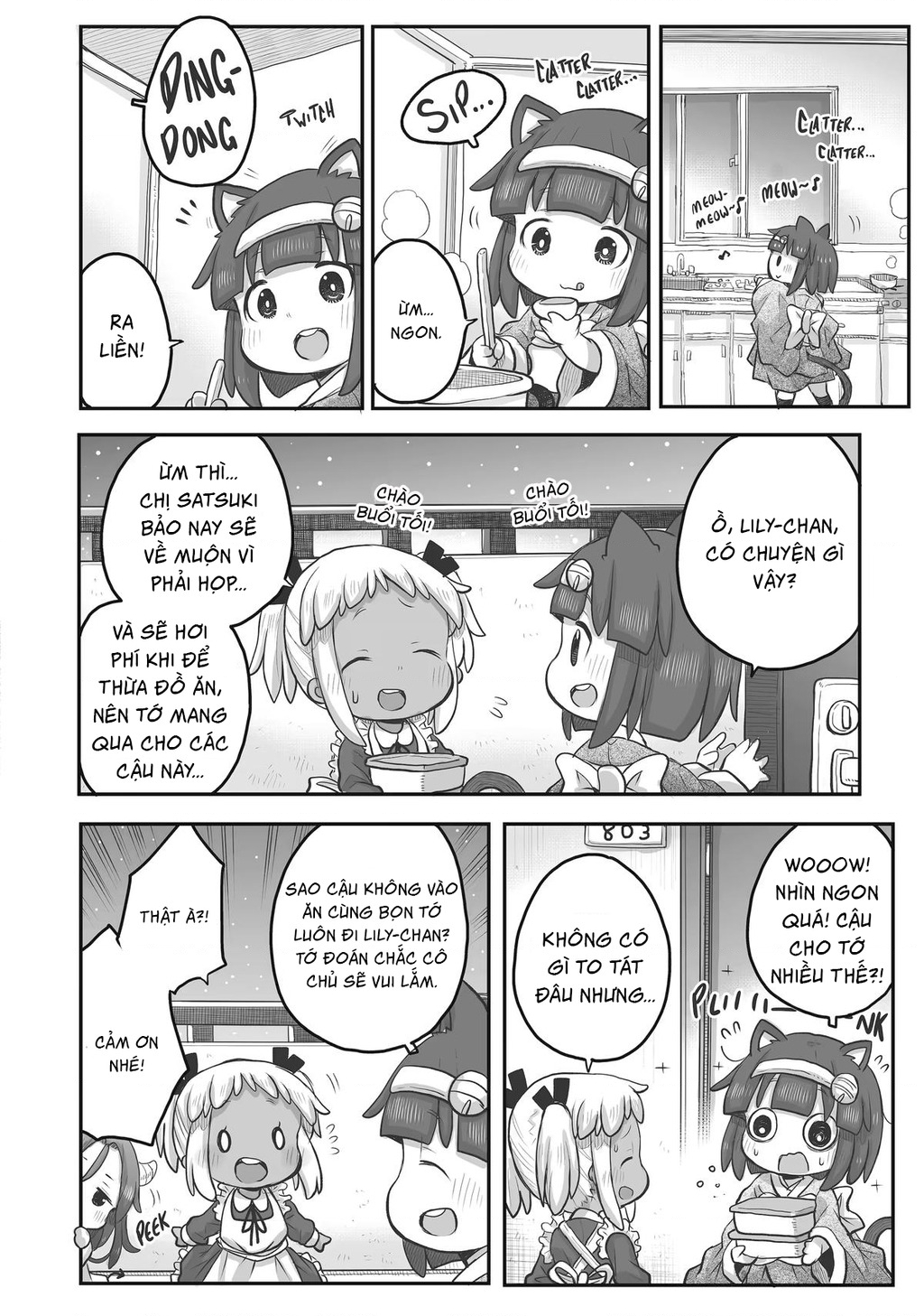 Miss Shachiku And The Little Baby Ghost Chapter 84 - Trang 2