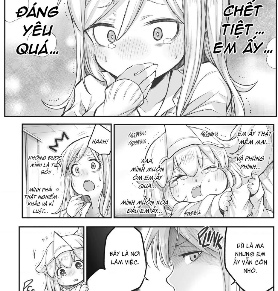 Miss Shachiku And The Little Baby Ghost Chapter 62 - Trang 2